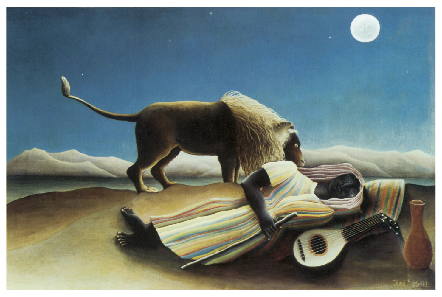 The Sleeping Gypsy by Henri Rousseau (1897)